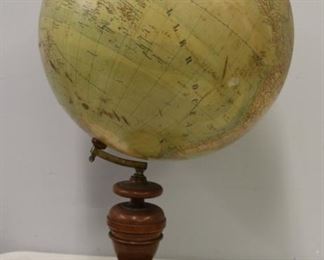 Dr Henry Lang World Globe On Stand