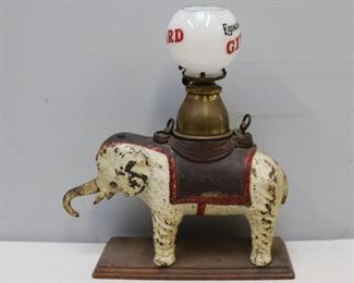 Elephant Figural Cigar Cutter Lighter