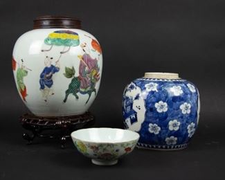 Grouping of Chinese Porcelain