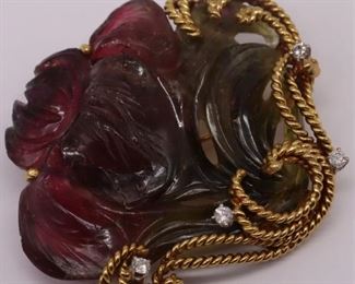 JEWELRY Erwin Pearl kt Gold Tourmaline