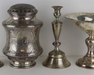 SILVER Assorted Continental Silver Hollow Ware