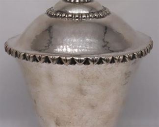 SILVER Continental Silver Lidded Urn