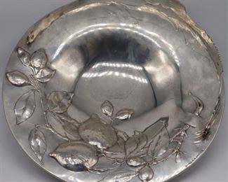 SILVER German JC With Silver Footed Basket