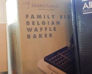 Belgian waffle maker!