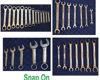 Various Snap On wrench sets, priced per set. Too many to list individually here!!!