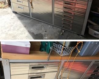 $100 Seville Classics UltraHD 12-Drawer Rolling Workbench