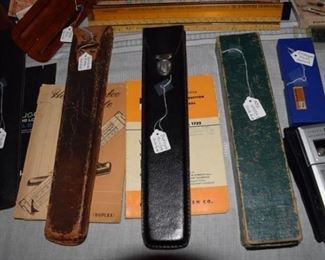 vintage slide rules