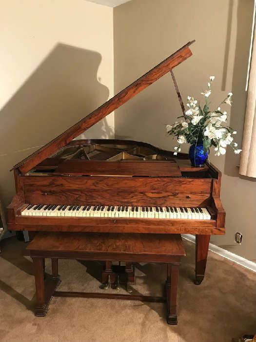 J. Bauer & Co. Baby Grand Piano