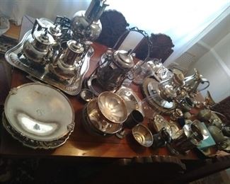 Silver and silverplate items