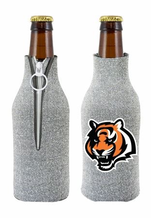 2- Cincinnati Bengals Bottle Suit Holder 1- Glitter 1- Black
