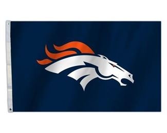 Denver Broncos Official NFL Banner Flag by Fremont Die 949323