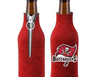 2 Tampa Bay Buccaneers Glitter Bottle Insulator