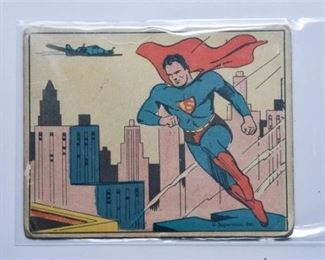1. Superman Gum Series Card 1 Superman