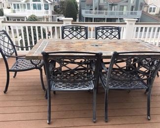 Outdoor dining sets seats 6
