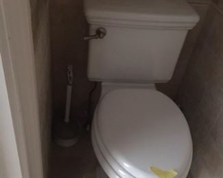 Kohler Memoirs lookalike toilet made by Mirabelle with a 1.6 gallon flush