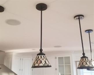 4 pendant lights available