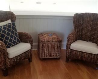 Set of two Pottery Barn chairs