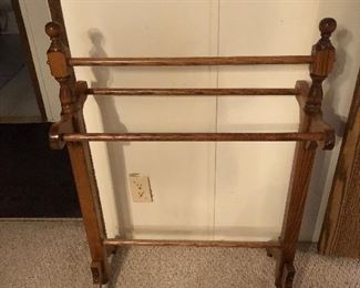 Quilt rack