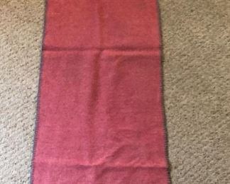 Wool table runner