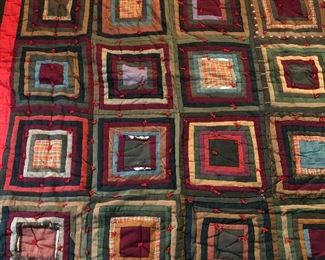 Antique wool quilt
