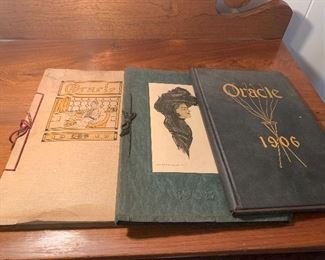 Early 1900’s Lansing High School Oracle Yearbooks