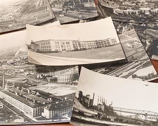 Ford Motors vintage photo postcards