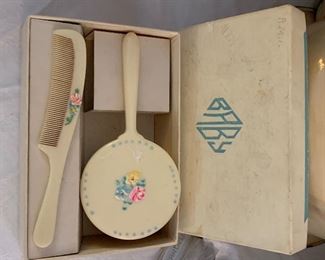 Celluloid Baby Set