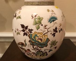 Pair of Manson's Ironstone Jars - Made in England