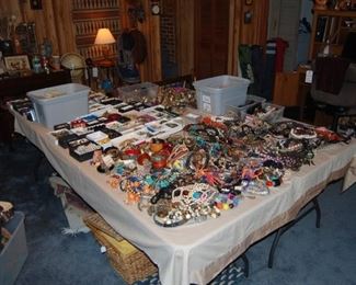 Tons of good jewelry and costume