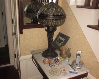 Classical Antique Marble Top Tables

