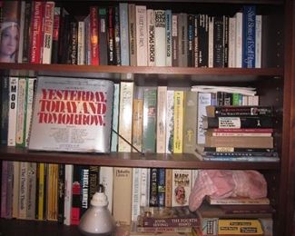 Hundreds & Hundreds of Books
Tons of Book Shelves

