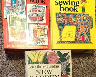 Vintage craft and gardening books 