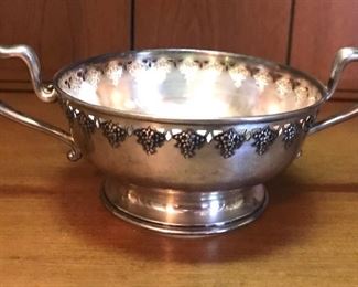 Sterling silver bouillon bowl holders (there are 12) 