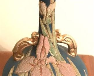 Antique Iris vase 