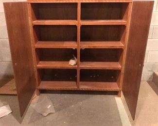 Hand made wood cabinet 