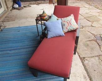 Nice relaxing chaise lounge