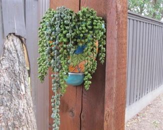 Mexican pottery planters