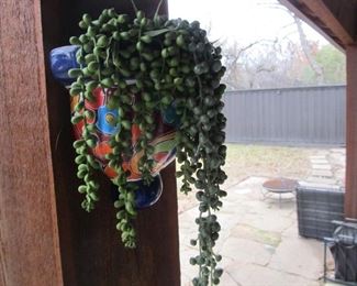 Mexican pottery planters