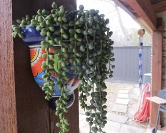 Mexican pottery planter