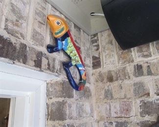 Mexican pottery wall art