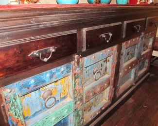 This heirloom-quality buffet is even more beautiful up-close.  