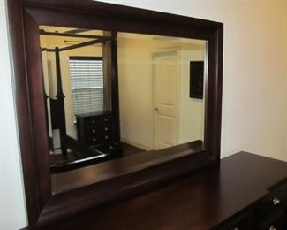 Large dresser w/ beveled mirror