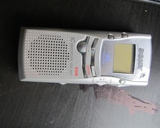 Sony digital recorder w/ case