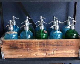 Antique Seltzer Bottles