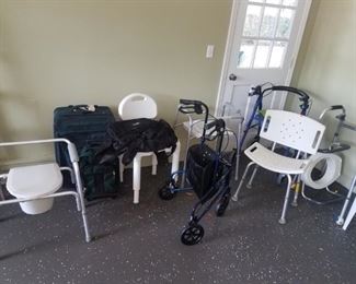 Healthcare mobility items. 
