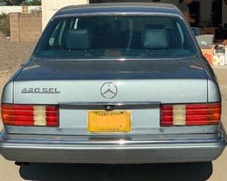 1987 Mercedes Benz 420 SEL (Vehicle just had extensive servicing/rebuild and is road ready)