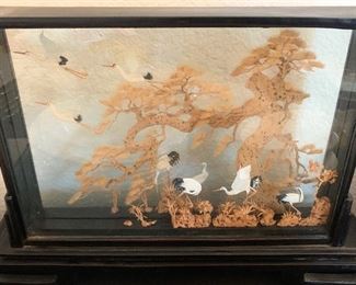 Asian Cork Sculpture