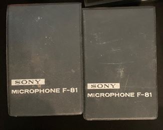 Sony Vintage Microphones F81