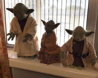 Vintage Star Wars Yoda Figures