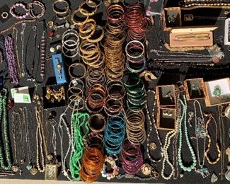 Hundreds of pieces of Costume Jewelry